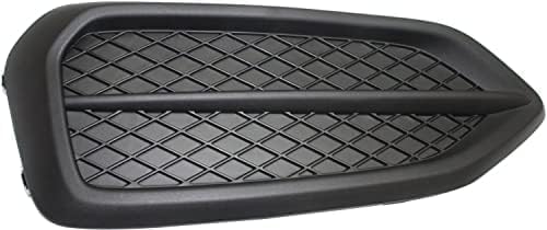 Set Of 2 Fog Light Cover Plastic Left Driver & Right Passenger Side Direct Replacement Compatible With 2014-2015 Honda Civic HO1039122 HO1038122 71106TS8A51 71107TS8A51