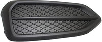 Set Of 2 Fog Light Cover Plastic Left Driver & Right Passenger Side Direct Replacement Compatible With 2014-2015 Honda Civic HO1039122 HO1038122 71106TS8A51 71107TS8A51