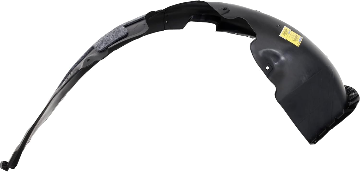 Front Fender Liner Left Driver Side Direct Replacement Compatible With 2017-2018 Hyundai Elantra HY1248161 86811F3000