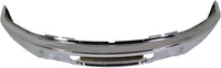 Front Bumper Face Bar Chrome Steel Direct Replacement Compatible With 2009-2014 Ford F-150 FO1002412 9L3Z17757A