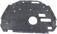 AUTOS PARTS PLUS Front Engine Center Splash Shield Under Cover Plastic Direct Replacement Compatible with 2010-2015 Toyota Prius/Plug-in / 2012-2018 Prius V TO1228169 5141012105-PFM