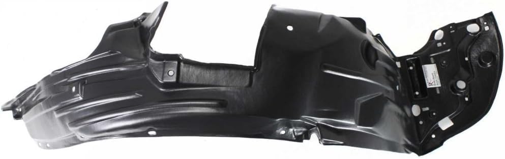 Front Fender Liner Right Passenger Side Direct Replacement Compatible With 2009-2011 Honda Fit HO1249133 74101TK6A01