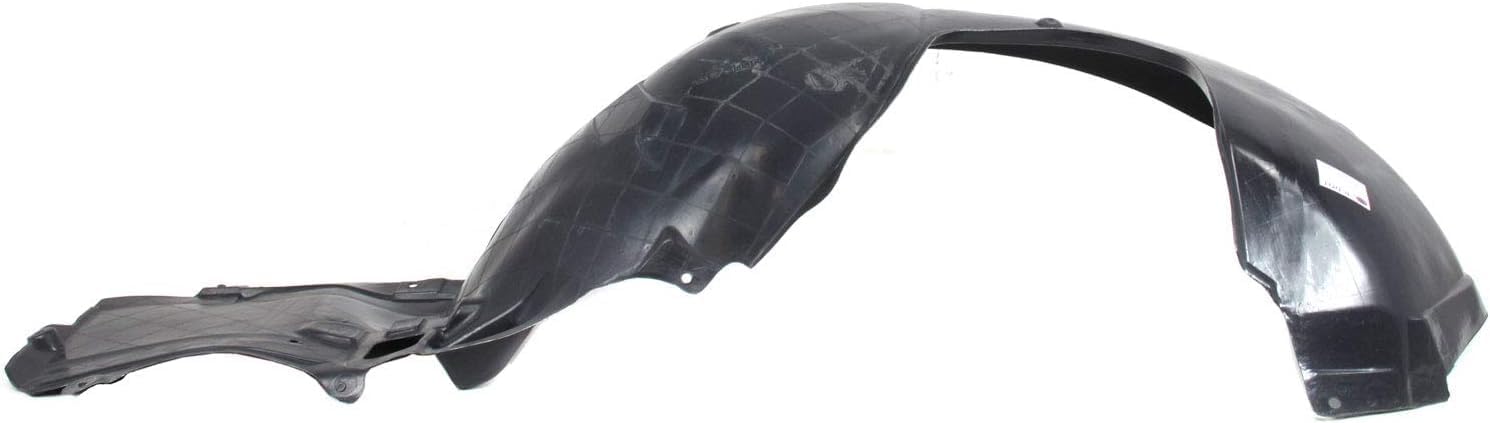 Front Fender Liner Rear Section Left Driver Side Direct Replacement Compatible With 2000-2006 BMW 3-Series BM1248101 51718268345
