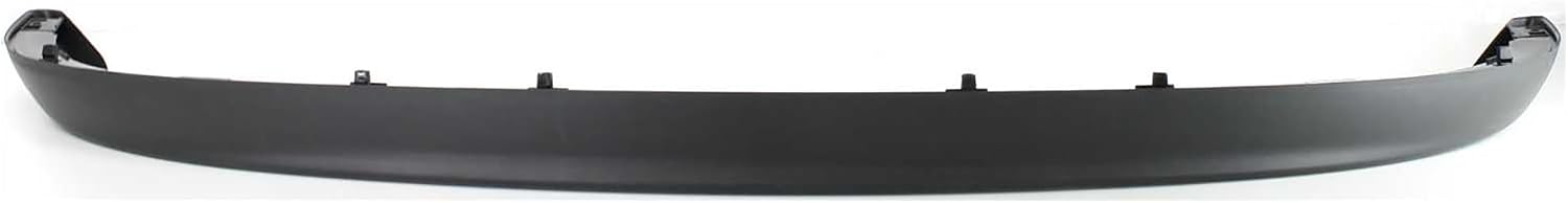 Front Bumper Chrome Steel + Upper Cover Textured + Lower Valance Direct Replacement Compatible With 2006-2009 Dodge Ram 1500 2500 3500 CH1000880 CH1002383 CH1090125 55077762AA