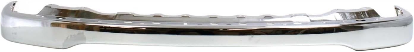 Front Bumper Face Bar Chrome Steel Direct Replacement Compatible With 2001-2004 Toyota Tacoma TO1002174 52101AD030