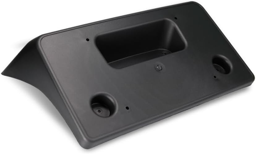 Front License Plate Bracket Textured Direct Replacement Compatible with 2015-2020 Chevrolet Colorado GM1068163 22891635