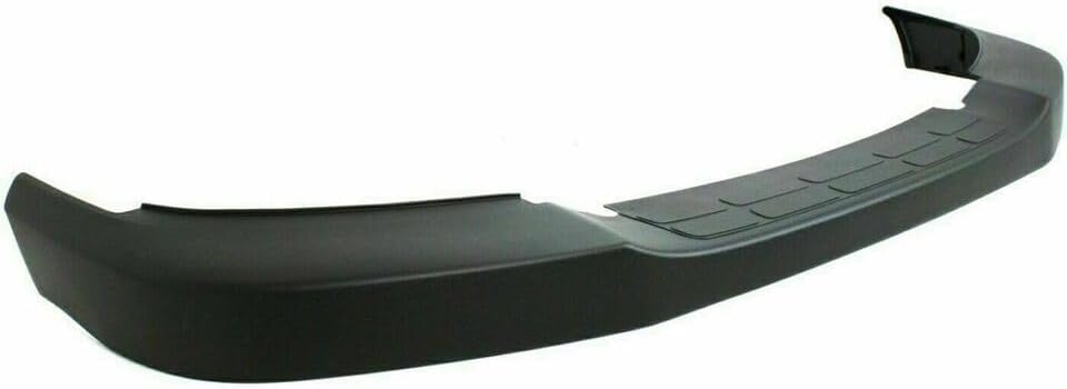 Front Bumper Upper Cover + Lower Valance Air Deflector Textured Direct Replacement Compatible With 2003-2017 Chevrolet Express/GMC Savana Van GM1092226 GM1000693 25758613 22890548