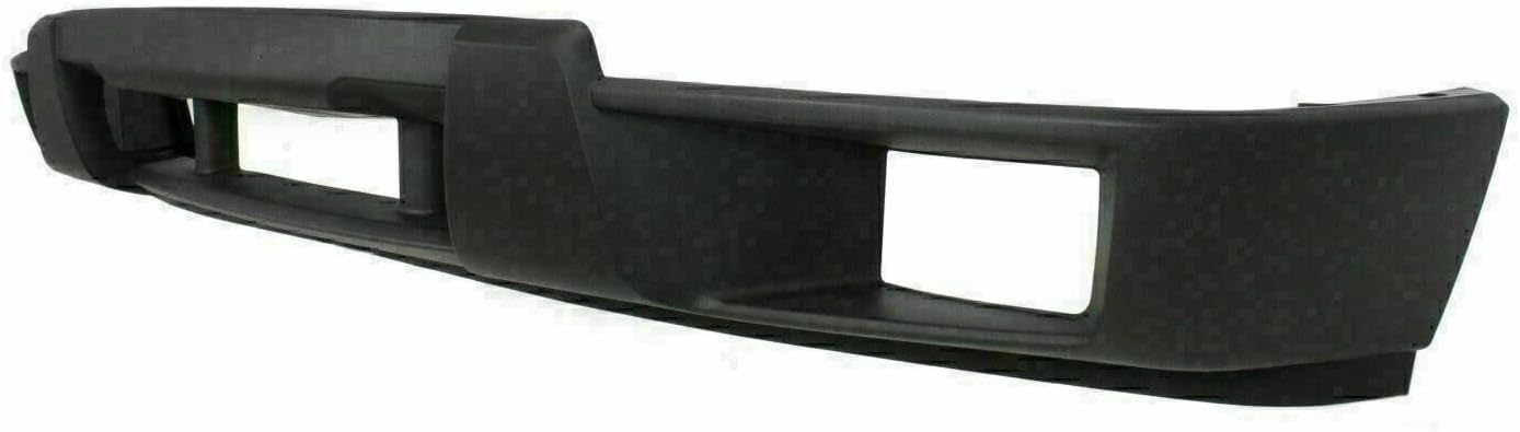 AUTOS PARTS PLUS Front Bumper Lower Valance With Fog Light Holes + Extension Textured Direct Replacement Compatible With 2004-2012 Chevrolet Colorado/GMC Canyon GM1000722 GM1092183 15888037 12335805