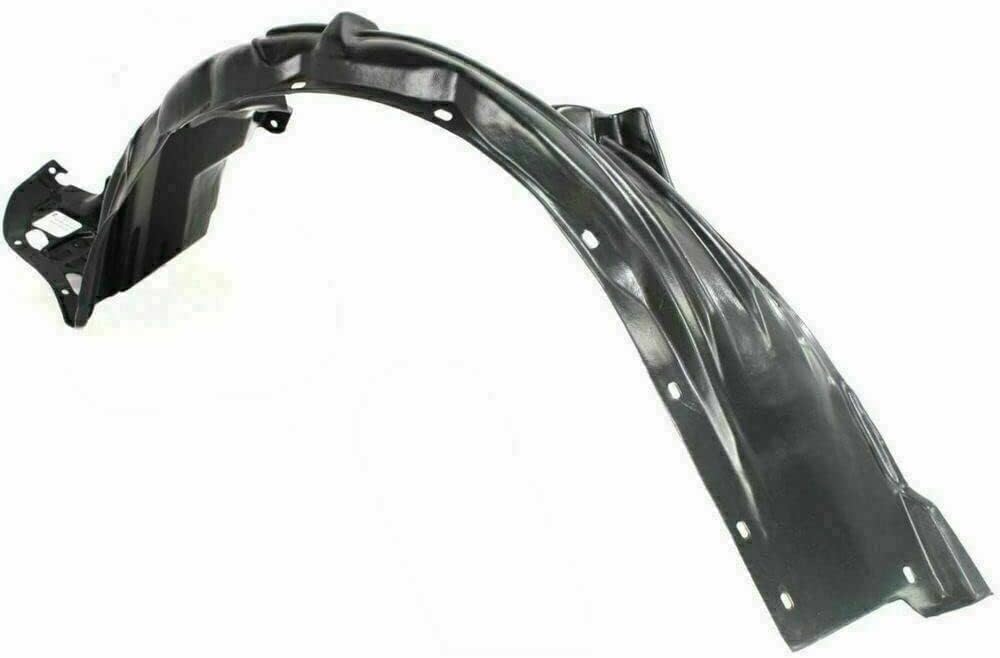 Front Engine Splash Shield Under Cover + Fender Liners Left Driver & Right Passenger Side Direct Replacement Compatible with 2003-2007 Honda Accord HO1228117 HO1248114 HO1249114