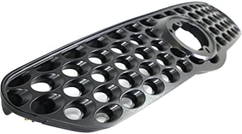 Front Grille Assembly Textured Shell And Insert Plastic Direct Replacement Compatible With 2003-2004 Toyota Matrix TO1200258