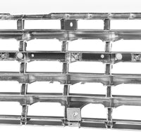Front Grille Chrome Shell With Primed Insert Plastic Direct Replacement Compatible With 1981-1987 Toyota Land Cruiser TO1200231 5311190A01