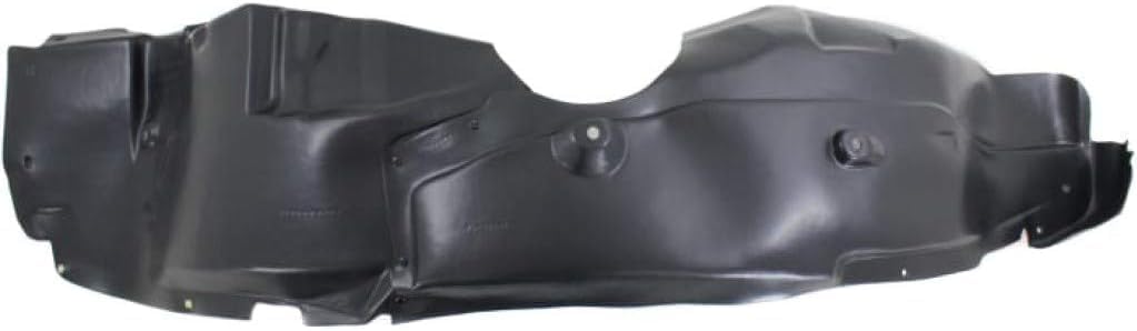 Front Fender Liner Left Driver Side Direct Replacement Compatible With 2007-2010 Chrysler Sebring / 2011 Chrysler 200 CH1248131 4389813AF