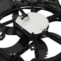 Front Radiator Cooling Fan Assembly Plastic Direct Replacement Compatible with 2018-2024 Camry Avalon / 2019-2024 Toyota RAV4 TO3115204 163600P170