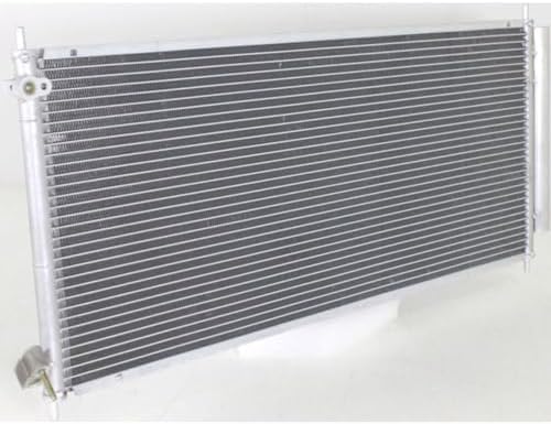 Front A/C Condenser Aluminum Core Direct Replacement Compatible With 2007-2008 Honda Fit HO3030149 80110SAA013