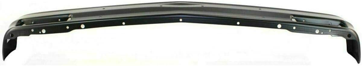 Front Bumper Primed Steel Direct Replacement Compatible With 1991-1993 Chevrolet S10 / 1991-1994 S10 Blazer / 1992-1994 GMC Jimmy / 1991 S15 Jimmy GM1002174 15632823