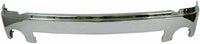Front Bumper Chrome Steel + Lower Valance Air Deflector + Extension Textured + Cover Bracket Direct Replacement Compatible With GMC Sierra 1500 2007-2013 GM1015100 GM1092211 GM1002833