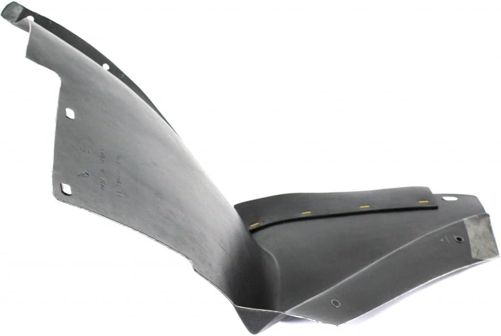 Front Fender Liner Rear Section Right Passenger Side Direct Replacement Compatible With 2005-2013 Chevrolet Corvette GM1763102 15806318