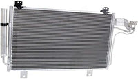 Front AC Condenser Aluminum Core Direct Replacement Compatible With 2014-2018 Mazda 3/2014-2021 6 MA3030162 GHR161480B