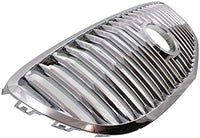 Front Grille Chrome Shell And Insert Plastic Direct Replacement Compatible With 2008-2009 Buick Allure/LaCrosse GM1200618 15889923