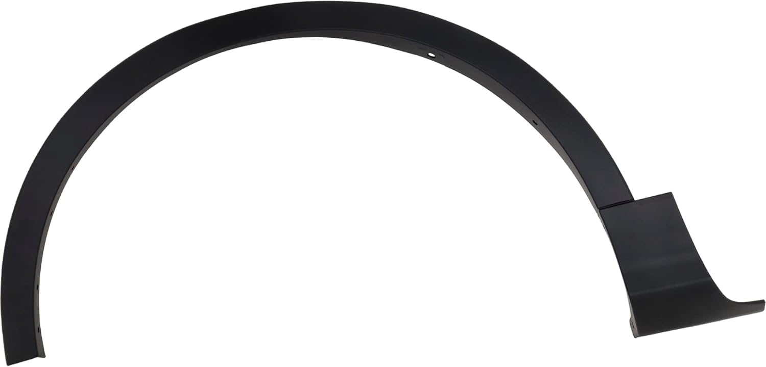 AUTOS PARTS PLUS Front Wheel Opening Molding Textured Left Driver Side Direct Replacement Compatible With 2017-2019 Ford Escape FO1290141 CJ5Z16268AD