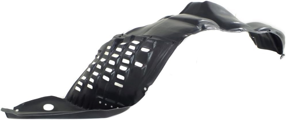 Front Fender Liner Left Driver Side Direct Replacement Compatible With 2006-2007 Toyota Highlander TO1250115 5380648051