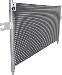 Front A/C Condenser Aluminum Core Direct Replacement Compatible With 1998-2002 Nissan Frontier NI3030148 921107Z800