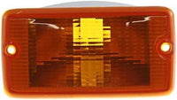 Set Of 2 Front Fender Side-Marker Lamp Lens And Housing Right Passenger & Left Driver Side Direct Replacement Compatible With 1997-2000 Jeep Wrangler CH2520131 55055020AD 55055020AE