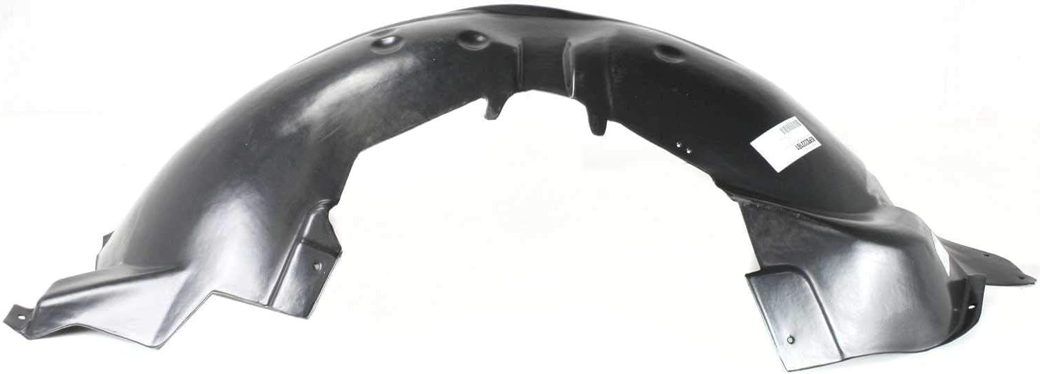 Front Fender Liner Right Passenger Side Direct Replacement Compatible With 2007-2011 Dodge Nitro CH1249140 55157170AD