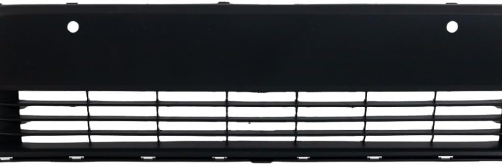 Front Bumper Cover + Upper Grille Mesh Black + Lower Valance Center Molding Primed Direct Replacement Compatible With 2022-2024 Toyota Corolla Cross XLE