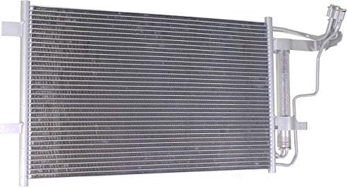 Front A/C Condenser Aluminum Core Direct Replacement Compatible With 2010-2013 Mazda 3 MA3030156 BBP261480C