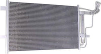 Front A/C Condenser Aluminum Core Direct Replacement Compatible With 2010-2013 Mazda 3 MA3030156 BBP261480C