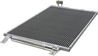 Front AC Condenser Aluminum Core Direct Replacement Compatible With 2013-2016 Dodge Dart CH3030250 55111484AD