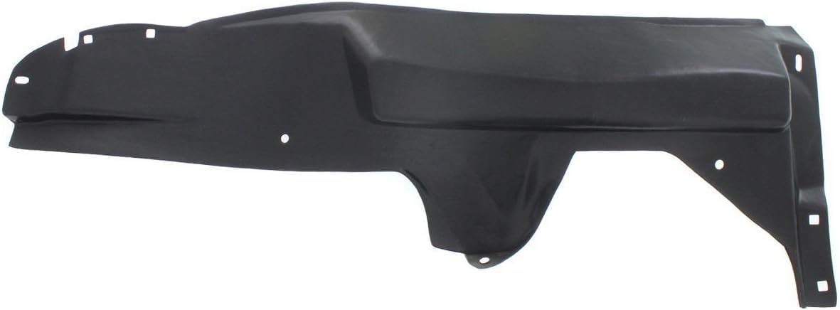 Front Fender Liner Left Driver Side Direct Replacement Compatible With 1995-2000 Chrysler Cirrus/Dodge Stratus/Plymouth Breeze CH1248108 4814061