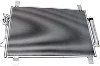 Front A/C Condenser Assembly Aluminum Core Direct Replacement Compatible With 2013-2020 Nissan Pathfinder / 2014-2020 Infiniti QX60 NI3030172 921009PS0A 921003JA0E
