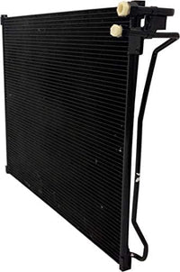 Front A/C Condenser Aluminum Core Direct Replacement Compatible With 1997-2007 Ford E-Series Econoline Van FO3030194 6C2Z19712BA