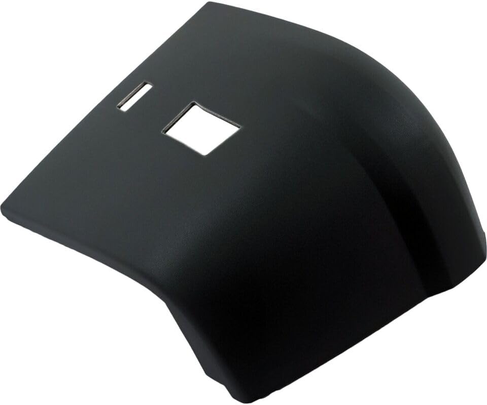 Set Of 2 Rear Bumper End Cap Textured Left Driver & Right Passenger Side Direct Replacement Compatible With 2010-2013 Ford Transit Connect FO1105133 FO1104133 9T1Z17F774CA