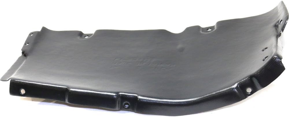 Front Fender Liner Cover Liner Extension Plastic Right Passenger Side Direct Replacement Compatible With 2002-2008 BMW 7-Series BM1251131 51717027448