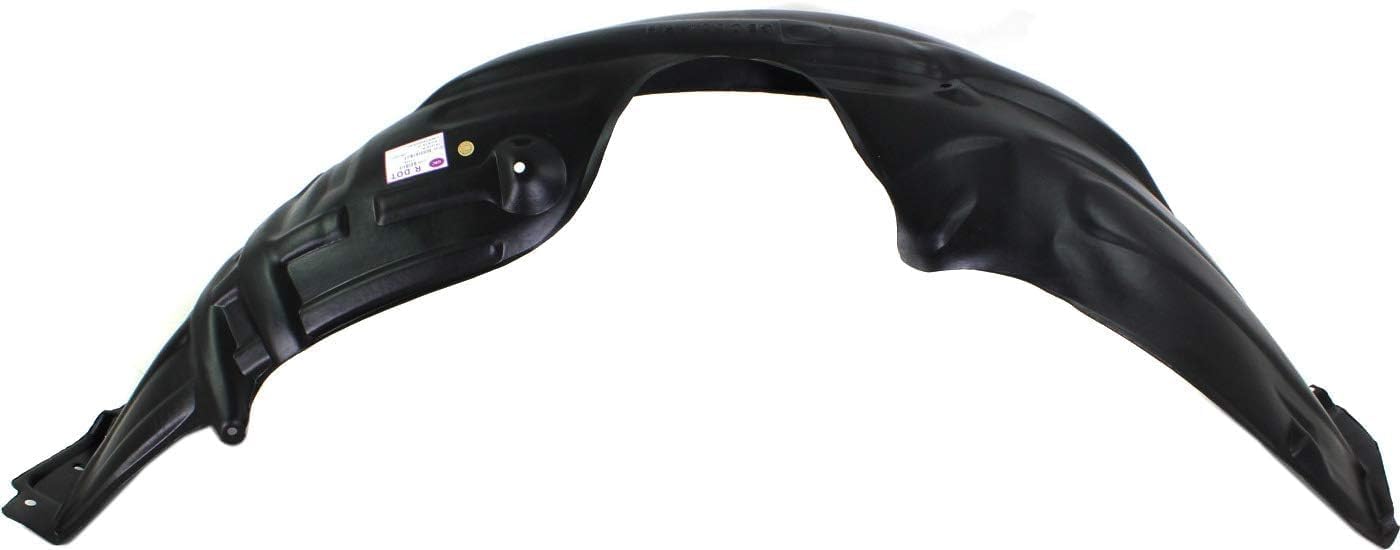Front Fender Liner Right Passenger Side Direct Replacement Compatible With 2005-2010 Toyota Avalon TO1251112 53875AC030