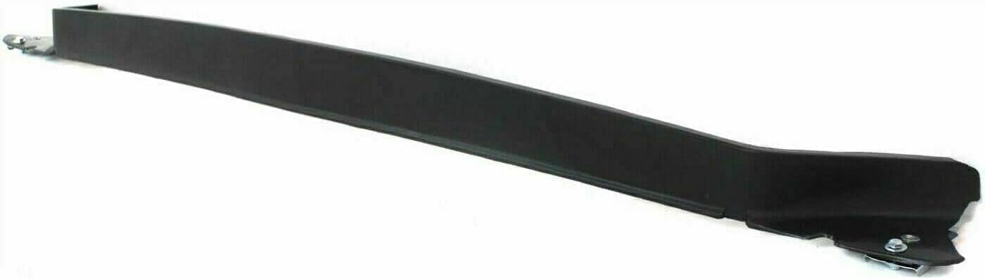 Front Bumper Face Bar Chrome Steel + Lower Valance Air Deflector Primed Plastic Direct Replacement Compatible With 1989-1991 Chevrolet/GMC C/K Full Size Pickup GM1002142 GM1092122