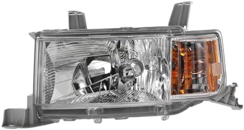 Set Of 2 Front Headlight Lens And Housing Right Passenger & Left Driver Side Direct Replacement Compatible With 2004-2006 Scion XB SC2518101 SC2519101 8117052440 8113052440