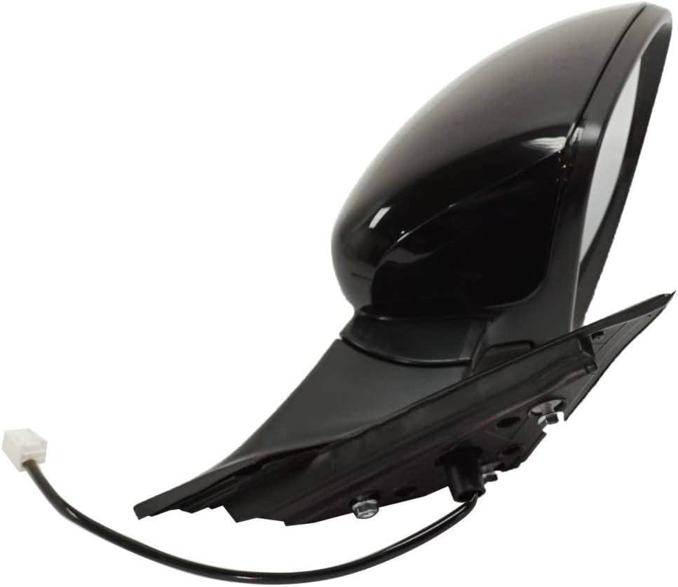 Front Power Mirror Manual Folding Primed Right Passenger Side Direct Replacement Compatible With 2018-2022 Honda Accord HO1321328 76208TVAA02 76201TVAA01ZJ