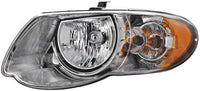 Set Of 2 Front Headlight Assembly Halogen Right Passenger & Left Driver Side Direct Replacement Compatible With 2005-2007 Chrysler Town & Country CH2502152 CH2503152 4857991AD