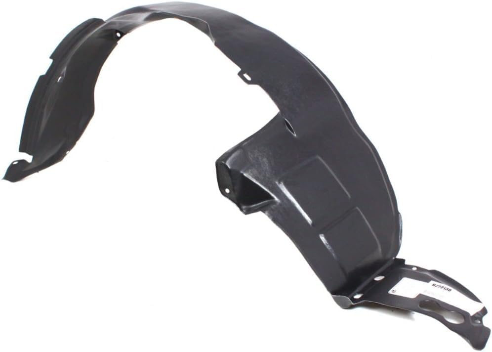 Front Fender Liner Left Driver Side Direct Replacement Compatible With 2001-2006 Hyundai Santa Fe HY1248107 8681126000