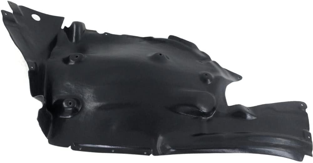 Front Fender Liner Rear Section Right Passenger Side Direct Replacement Compatible With 2009-2015 BMW 7-Series BM1249115 51717185160