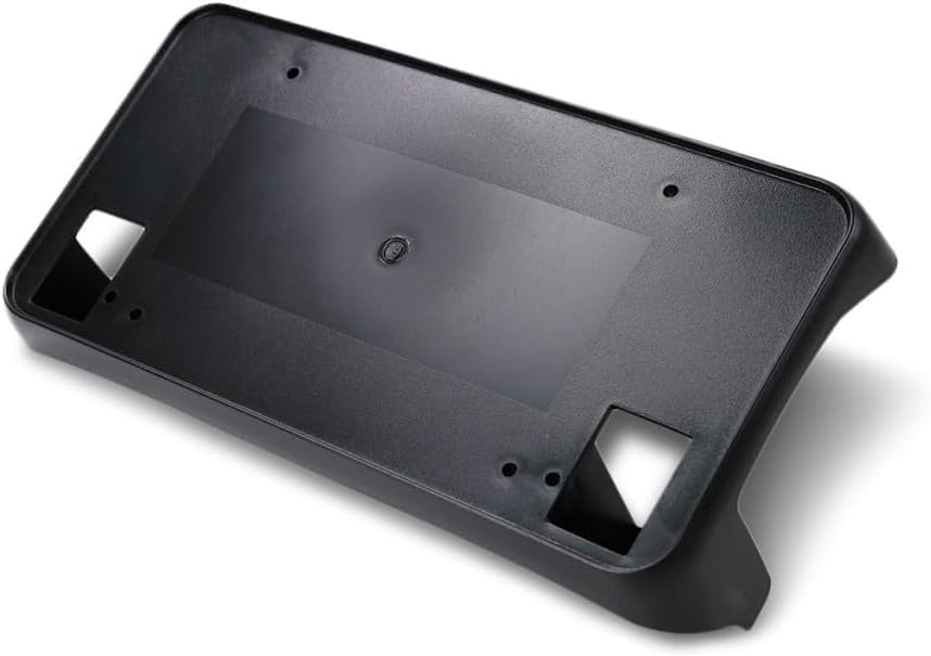 Front License Plate Bracket Plastic Direct Replacement Compatible with 2016-2018 Chevrolet Silverado 1500/2019 LD GM1068172 23354526
