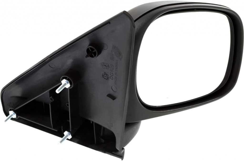 Front Power Mirror Non-Towing Manual Adjust Textured Right passenger Side Direct Replacement Compatible With 2002-2009 Dodge Ram 1500/2003-2009 2500 3500 CH1321202 55077438AJ