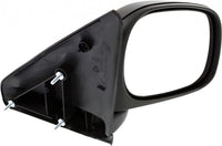 Front Power Mirror Non-Towing Manual Adjust Textured Right passenger Side Direct Replacement Compatible With 2002-2009 Dodge Ram 1500/2003-2009 2500 3500 CH1321202 55077438AJ
