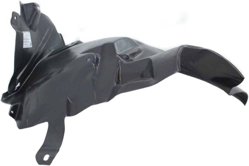Front Fender Liner Rear Section Left Driver Side Direct Replacement Compatible With 2010-2017 Mercedes Benz E-Class MB1248157 2076901330