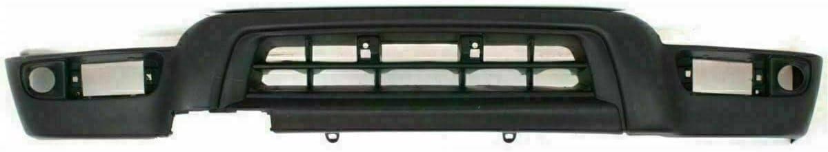Front Front & Rear Bumper With End Caps Chrome + Lower Valance Panel Primed + Signal Lights + Brackets Right & Left Side Direct Replacement Compatible With 1999-2002 Toyota 4Runner