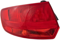 Set Of 2 Tail Light Outer Lens And Housing Right Passenger & Left Driver Side Direct Replacement Compatible With 2006-2008 Audi A3 / Quattro AU2801108 AU2800108 8P4945095H 8P4945096H
